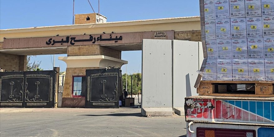 Soykırımcı İsrail'in, ABD'nin taleplerine rağmen Refah Sınır Kapısı'nı açmayı reddettiği aktarıldı