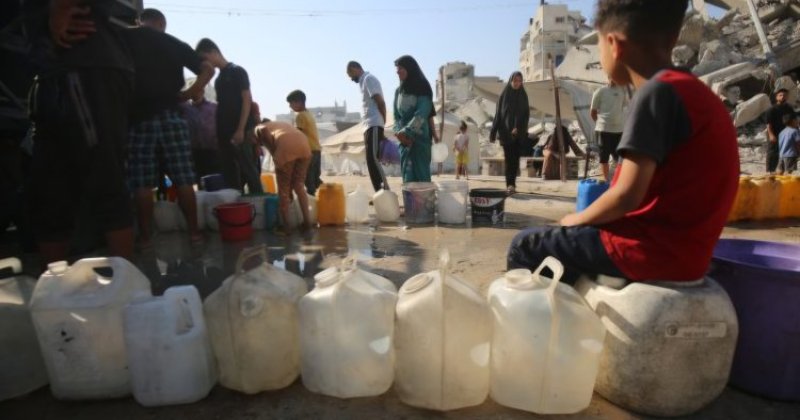 Gazze Belediyesi: Kentin yüzde 85’i susuz, altyapı çökme noktasında