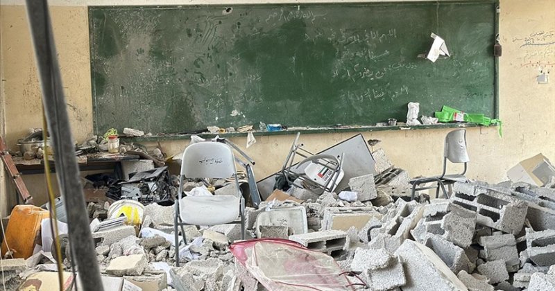 Gazze'de 600 bin çocuk eğitimden mahrum