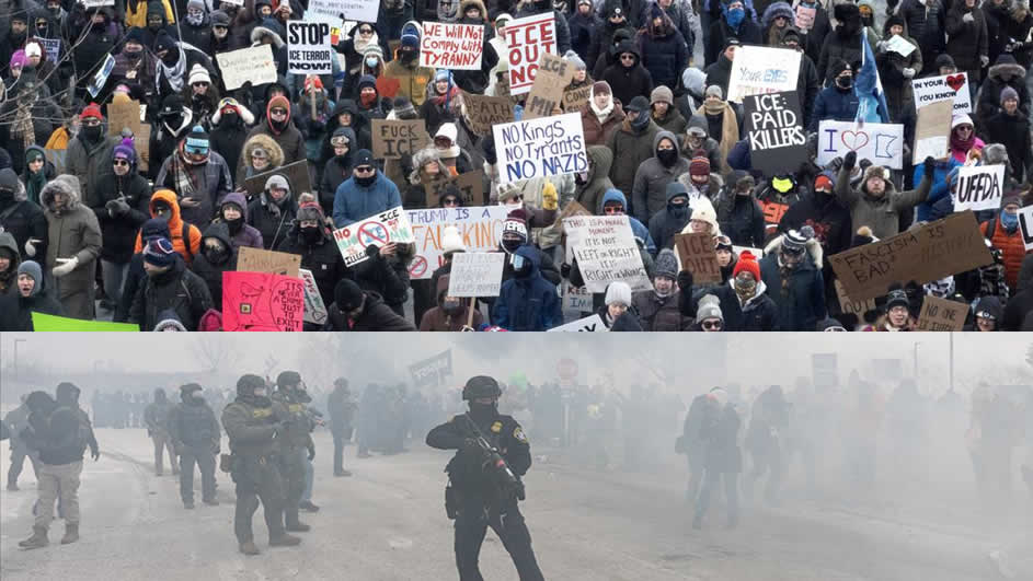 Trump, Minnesota'ya kanunsuz, katil haydutlarını gönderdi