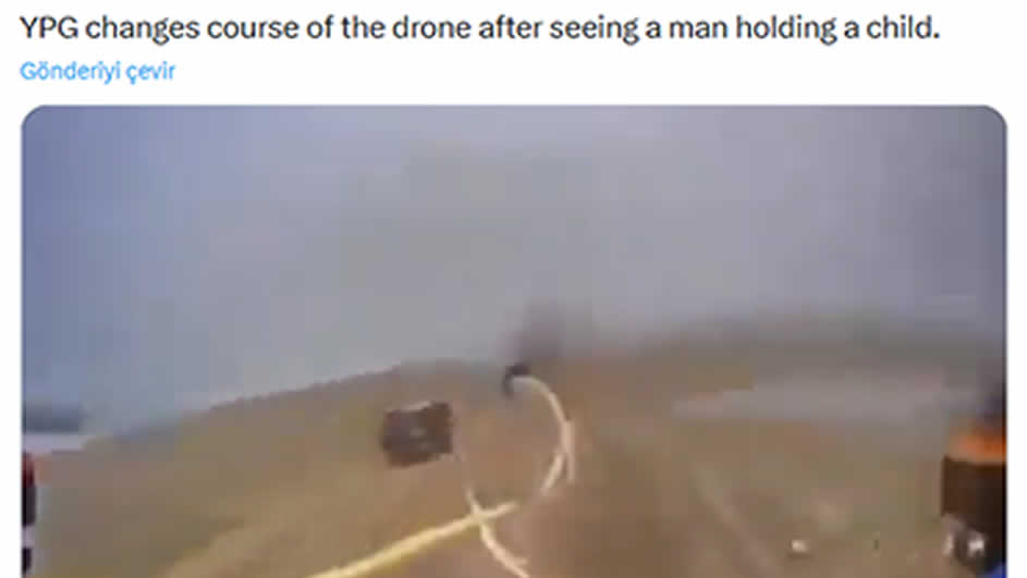 “YPG'nin İHA'sı, çocuk nedeniyle rota değiştirdi” yalanı ellerinde patladı
