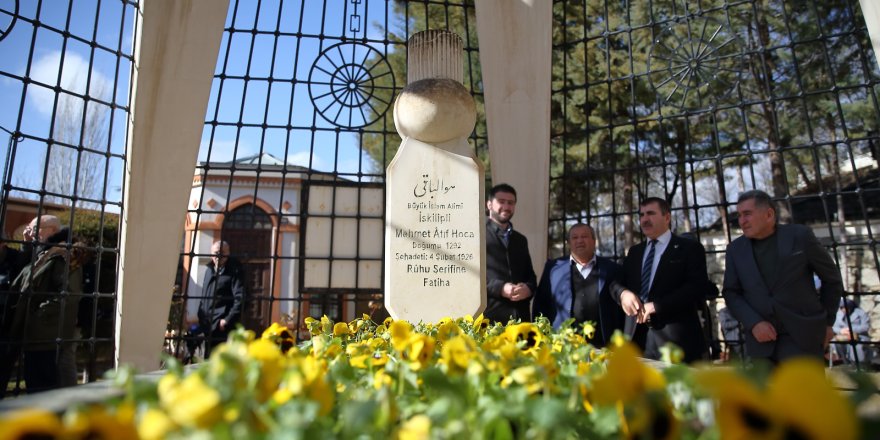 İskilipli Atıf Hoca, vefatının 100. yılında mezarı başında anıldı