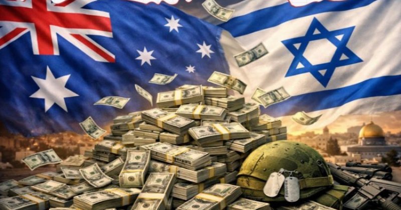 Avustralyalı vakıftan işgal ordusuna milyonlarca lira bağış