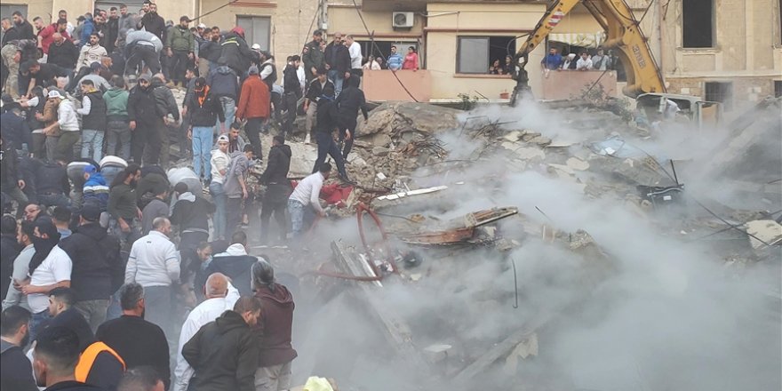 Trablusşam'da çöken binada 9 kişi hayatını kaybetti