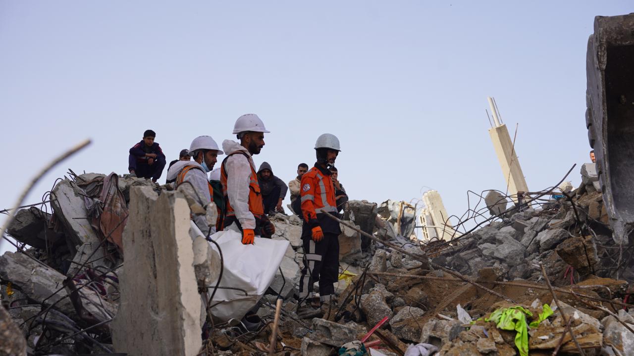 Gazze'de "Şehitlere Vefa" girişimi başlatıldı