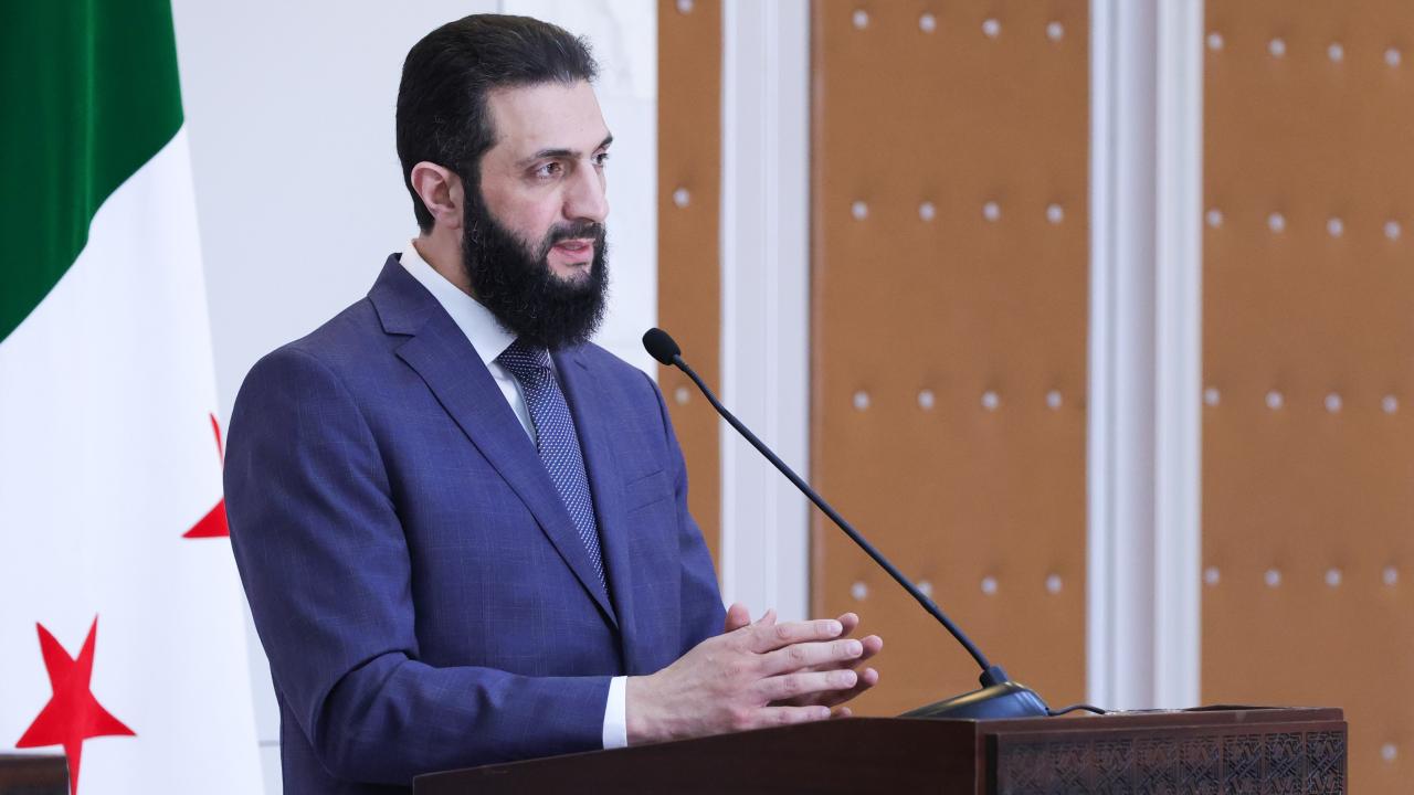 Suriye Cumhurbaşkanı Şara: Şu anda yüzyıllardır süren fikri tartışmalara girecek lüksümüz yok