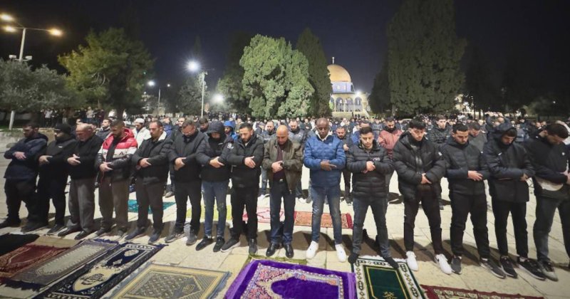 Yahudiler Ramazan'ın ilk gününde Mescid-i Aksa'ya baskın düzenledi