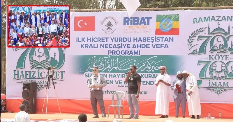 Afrika’nın en büyük hafızlık icazet merasimi Etiyopya’da gerçekleştirildi