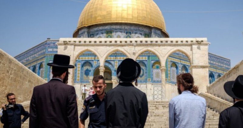 Mescid-i Aksa'ya geçen yıl 65 bini aşkın işgalci baskın düzenledi