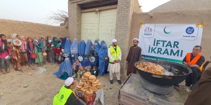 Bilgi ve Erdem Vakfı ile Özgür-Der, Ramazan'da Afganistan'ı yalnız bırakmadı