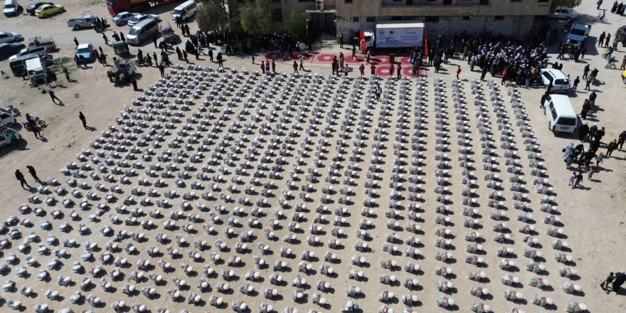 İyiliğe Çağrı Derneği Şam’da Binlerce Aileye Ulaştı
