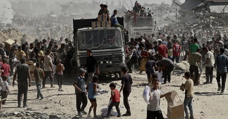 Gazze'de insani yardımlar durma noktasında!