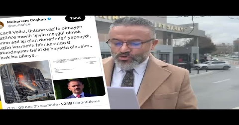 Muharrem Coşkun'a 5816'dan soruşturma!