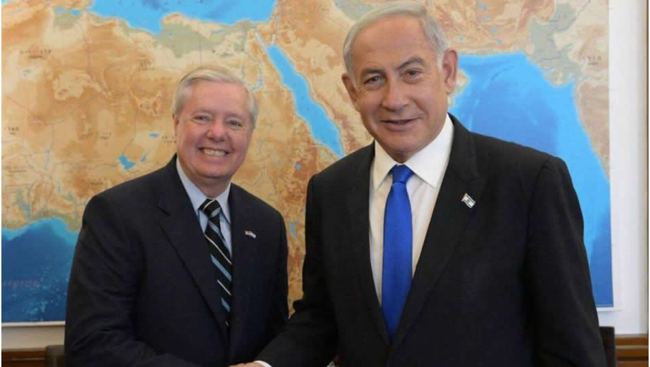 Lindsey Graham: İsrail ve savunma sanayisinin hizmetinde bir savaş çığırtkanı