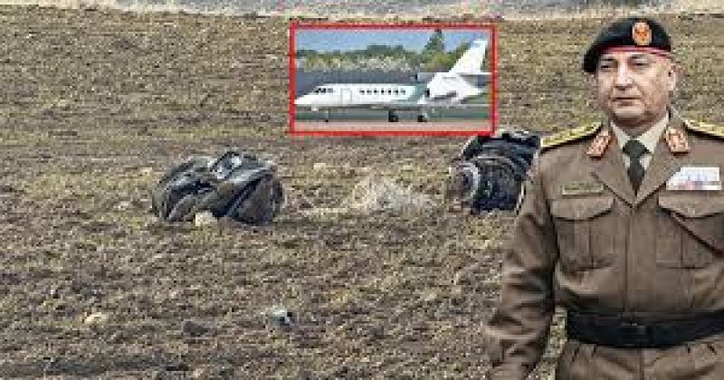 Libya askeri heyetini taşırken düşen uçağın şirketinin faaliyetleri durduruldu