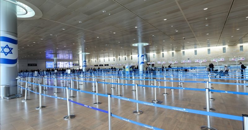 İşgal rejimi Ben Gurion Havalimanı'ndan yapılan uçuşlara kısıtlama getirdi