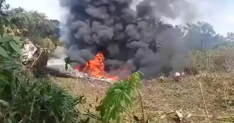 Kolombiya’da düşen askeri uçakta 66 kişi hayatını kaybetti