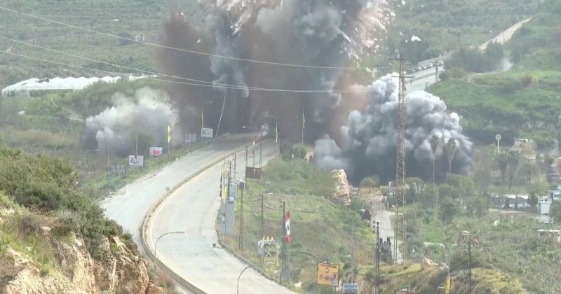 İsrail kara harekatı öncesinde Lübnan'daki stratejik köprüleri vuruyor