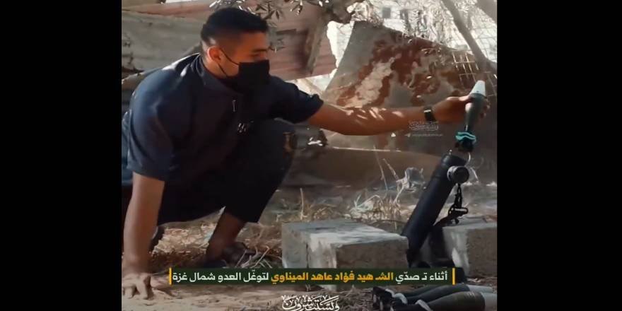 Gazzeli iki şehid, Siyonist hedeflere roket ateşlerken...