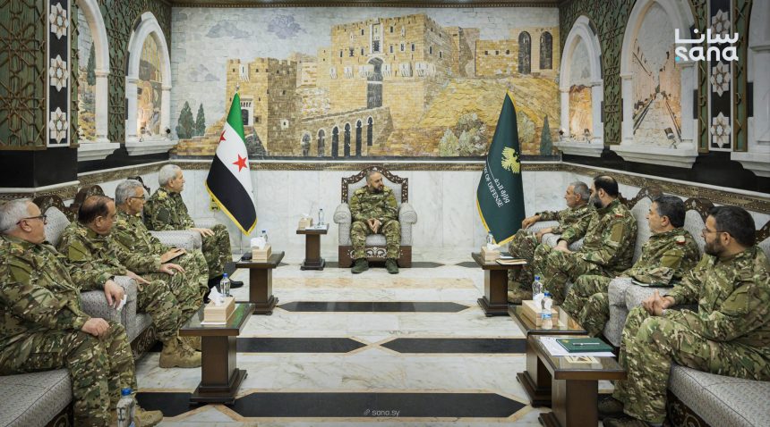 Suriye Savunma Bakanlığı Danışma Kurulu ilk toplantısını yaptı