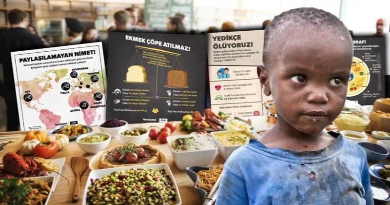 Milyonlarca kişi açlıkla mücadele ederken gıdaların üçte biri çöpe gidiyor