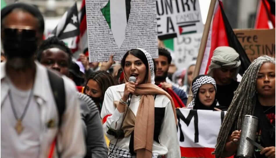 Filistinli aktivist Nerdeen Kiswani'nin evine saldırı planlayan siyonist tutuklandı