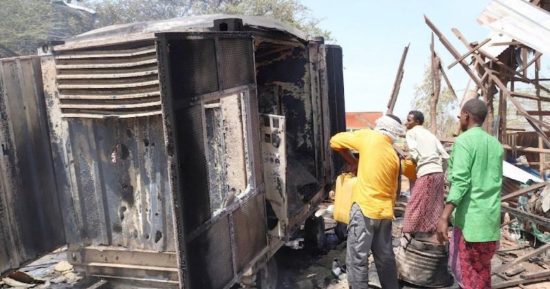 ABD Somali'de bir elektrik tesisine bombardıman düzenledi