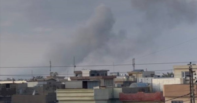 Irak'ın Musul kentinde Haşdi Şabi karargahına hava saldırısı düzenlendi