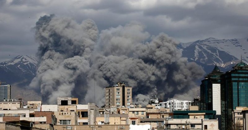 İşgalci İsrail ordusu, Tahran genelinde altyapı tesislerini hedef aldı