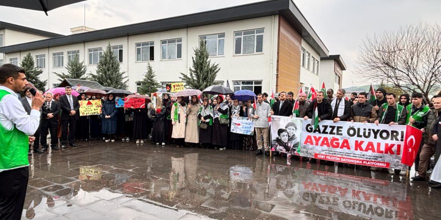 102 üniversitede İsrail’in saldırılarına karşı basın açıklaması