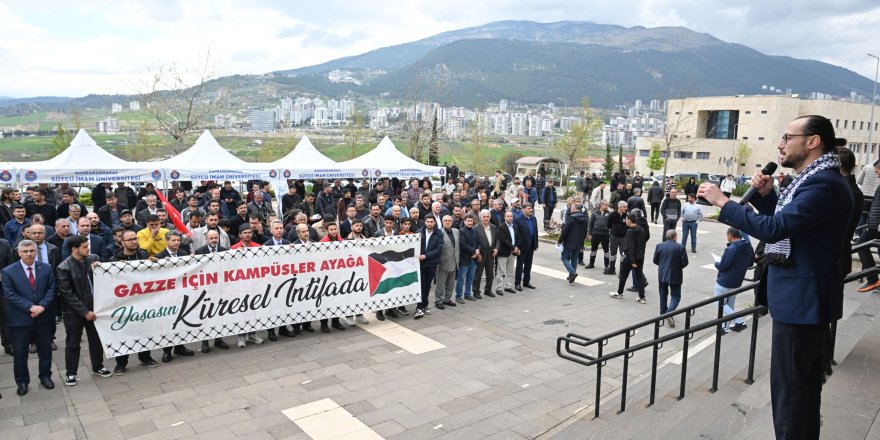 Kahramanmaraş’ta “İşgale Son! Esirlere Özgürlük” etkinliği düzenlendi