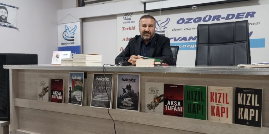 Tatvan’da “Aksa Tufanı: Tarihin dönüm noktası ve direnişin manifestosu” semineri yapıldı