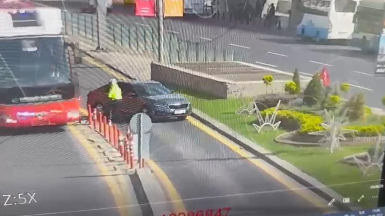 Otobüsü polisin üzerine süren CHP'nin şoförüne hapis cezası