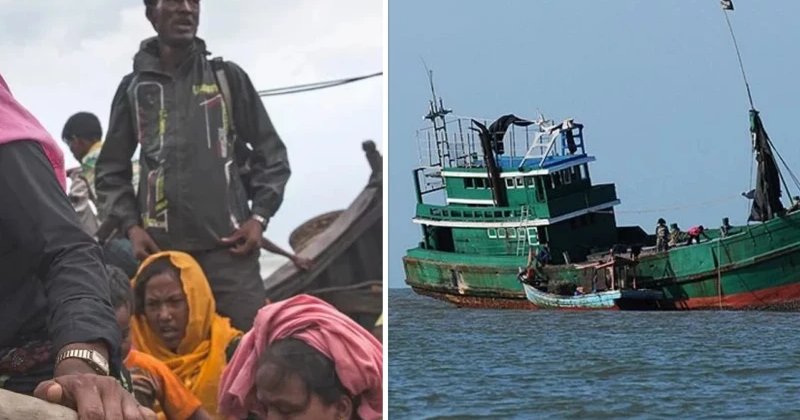 Arakanlı Müslümanları taşıyan tekne alabora oldu: 250 kişi kayboldu