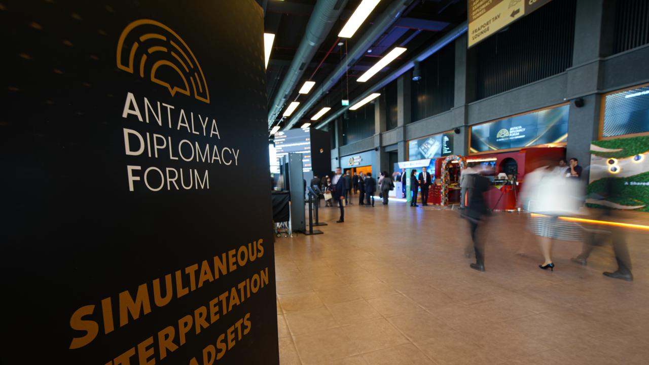 Antalya Diplomasi Forumu başladı