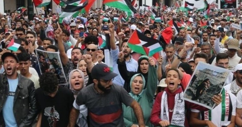 Dünya Filistinli esirler için ayakta: 19 ülkede özgürlük çağrısı