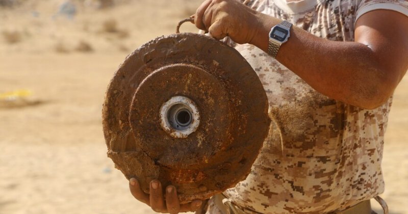 Yemen'de 2018'den bu yana 555 binden fazla mayın ve mühimmat temizlendi