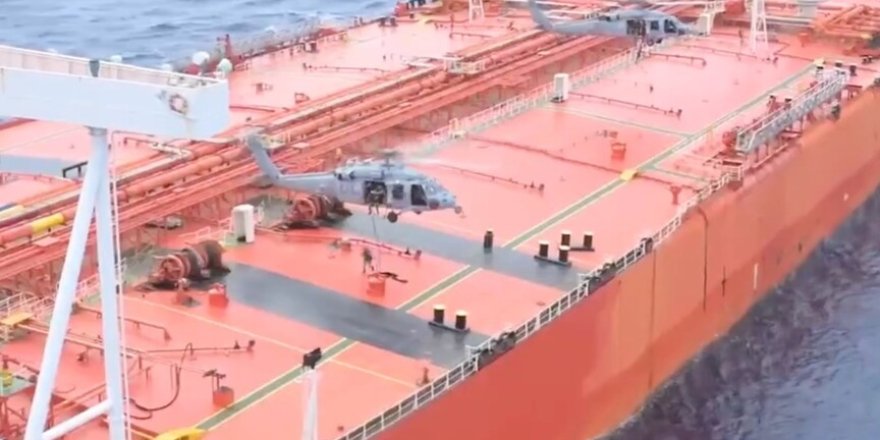 ABD, Hint-Pasifik'te M/T Tifani gemisine baskın düzenledi