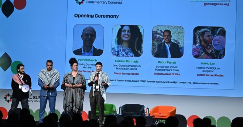Küresel Sumud Parlamenterler Kongresi'nde "İsrail'e karşı siyasi olarak harekete geçme" çağrısı