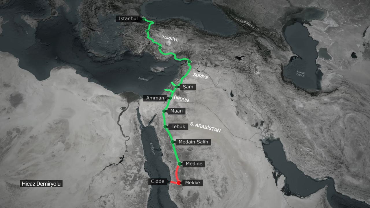 Suudi Arabistan: Türkiye’ye uzanacak demir yolu için çalışmalar yıl sonuna kadar tamamlanacak