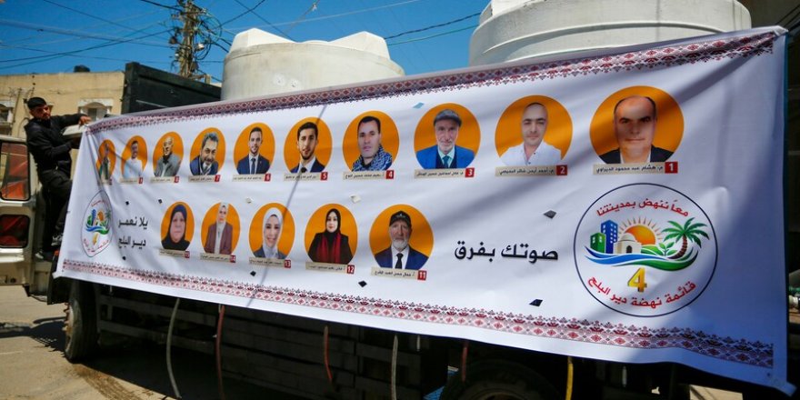 Filistinliler, yerel seçimler için yarın sandık başına gidecek