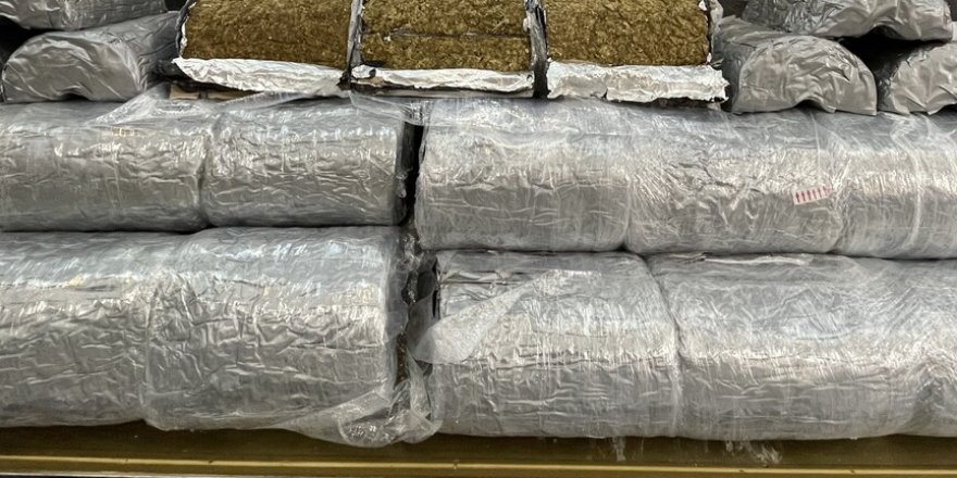 Türkiye ile Suriye'nin ortak operasyonunda 236 kilogram marihuana ele geçirildi