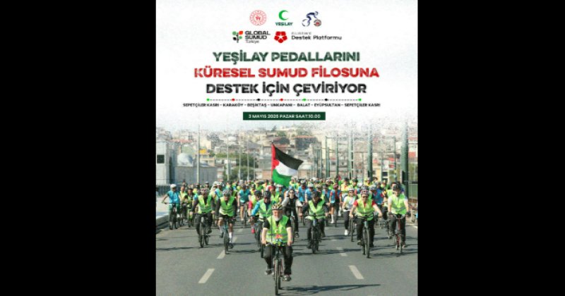 Yeşilay’dan Filistin İçin ‘Sumud’ desteği