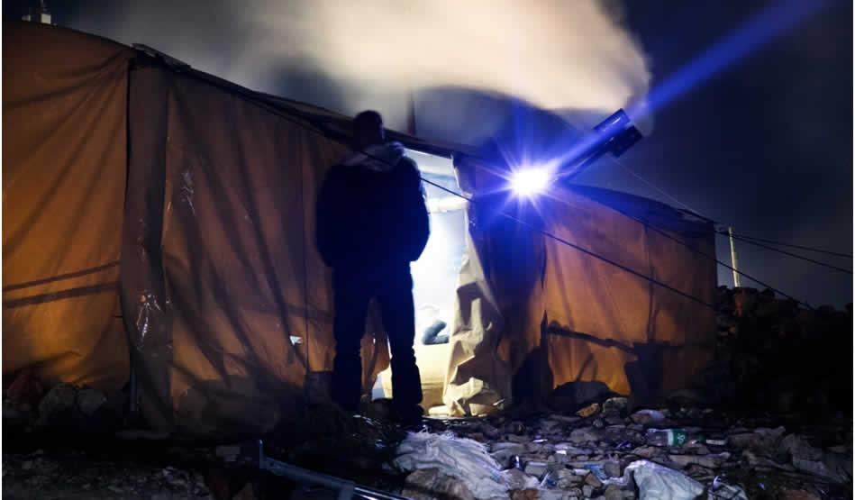 Batı Şeria'daki gece bekçileri