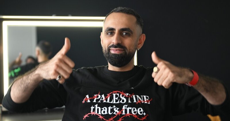 Belçikalı ve Filistinli ünlü müzisyenler, İsrail’in Eurovision’daki varlığına tepki gösterdi