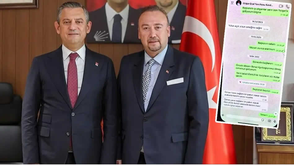Özkan Yalım’ın Özgür Özel'le rüşvet yazışması ortaya çıktı