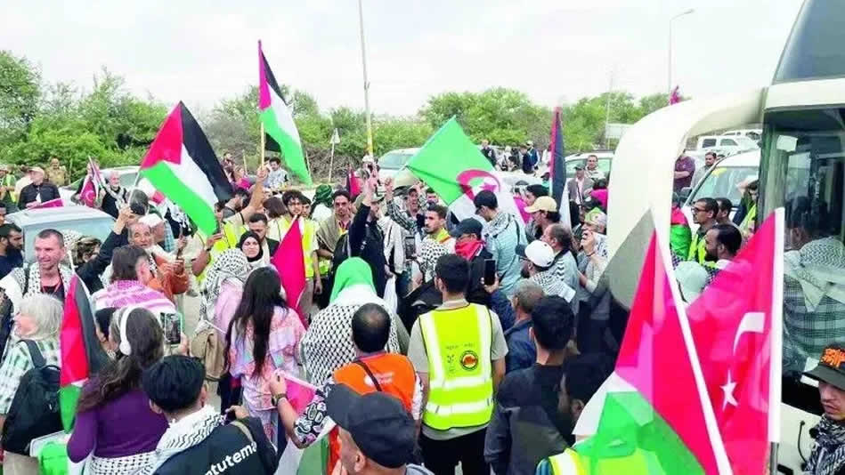 Sumud Kara Konvoyu yola çıktı!