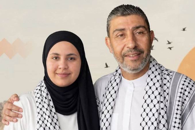 Katil İsrail’in saldırısında İslami Cihad yetkilisi ve kızı şehit oldu