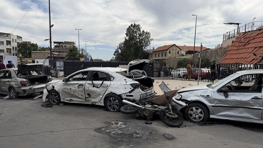 Şam'da patlama meydan geldi
