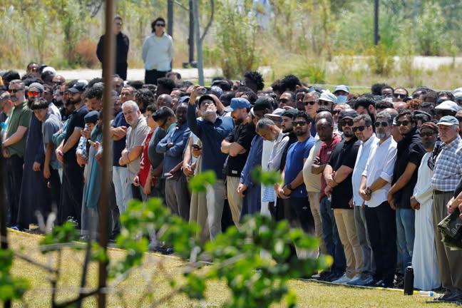San Diego İslam Merkezi saldırısında hayatını kaybedenler defnedildi